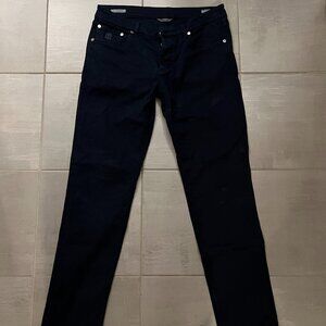 Brunello Cucinelli Mens Traditional Fit Denim IT 46